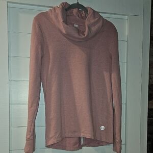 Women's Cozy Cowl Neck Sweater - Mauve